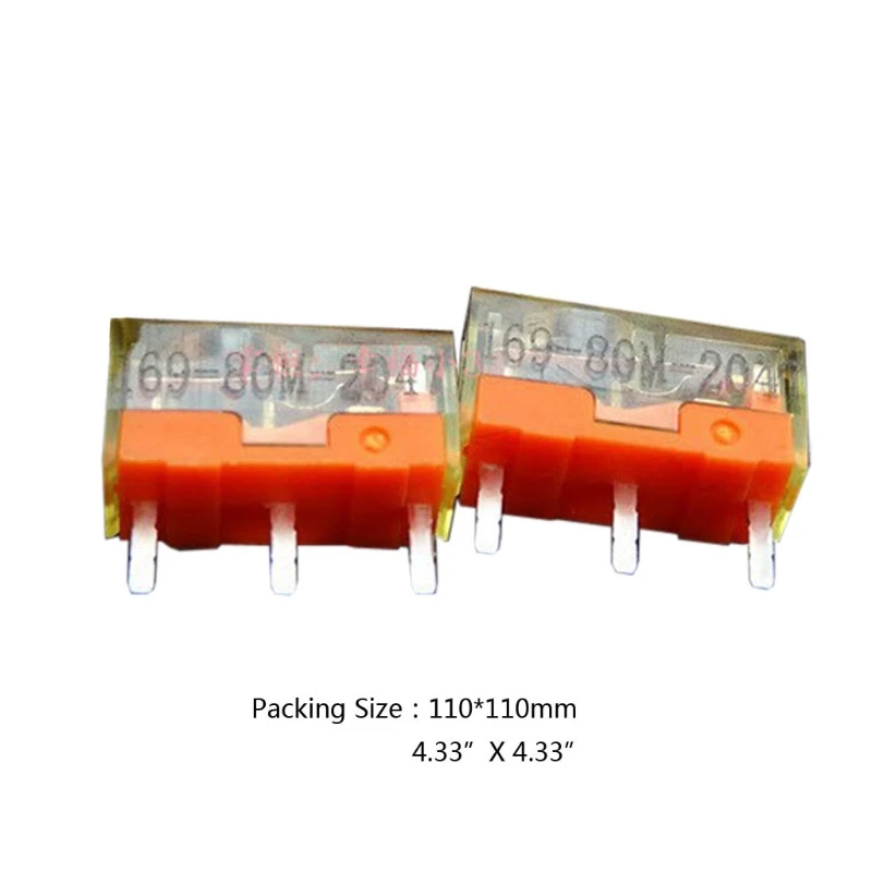 2 Chiếc TTC Chống Bụi Vàng Chuột Micro 3pin Vàng Công Tắc Tước 80 M 80 Hàng Triệu Bấm TTC Vàng Nút Micro Dropshipping