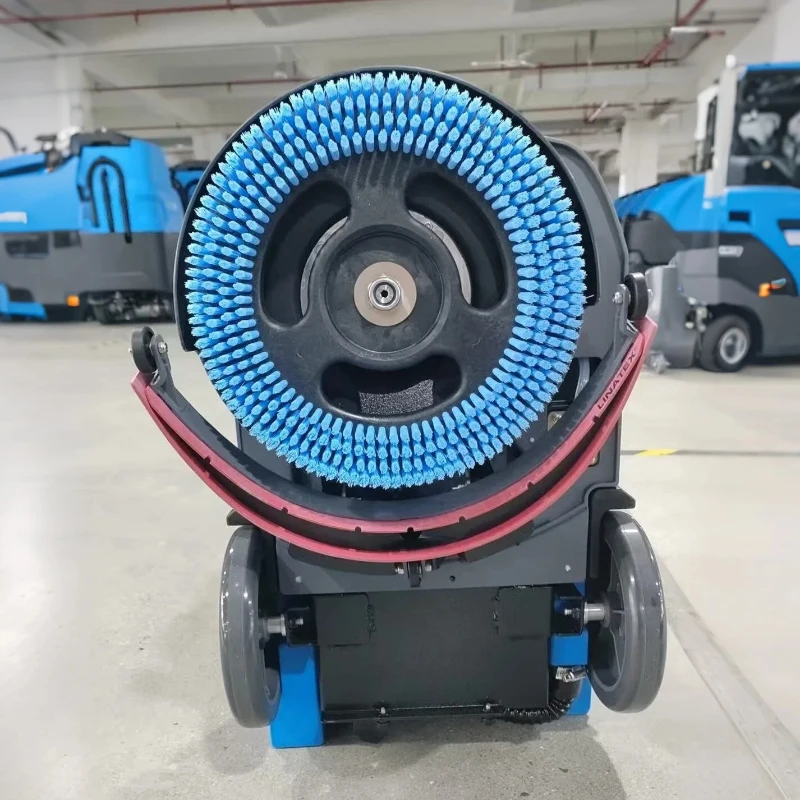 

For industrial villas hotels, hand pushed integrated sweeping and mopping commercial cleaning machine, automatic washing machine