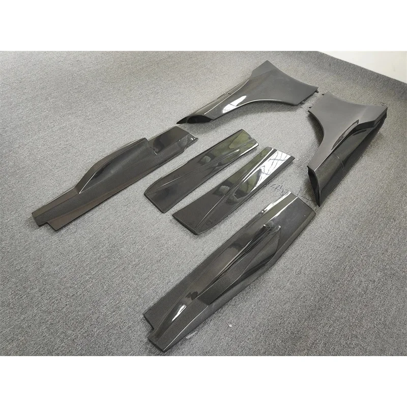 

Carbon Fiber Front Rear Lip Diffuser Side Skirt Surround Body Kit Fit 720S