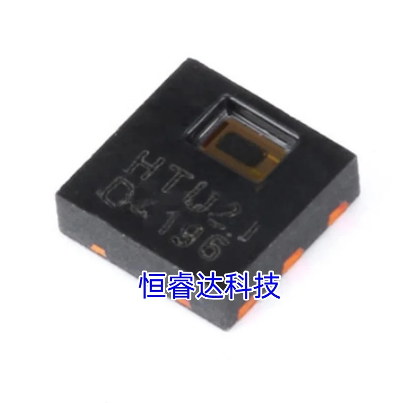 10Pcs/Lot HTU21D HTU21 DFN-6 SMD Temperature And Humidity Sensor Chip IC