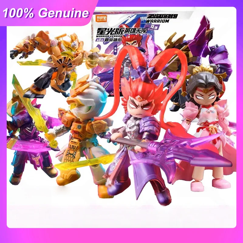 Новые 100% оригинальные Blokees Blockman Heroes Unlimited Starlight Edition Series8, фигурки с глухой коробкой, модель робота, игрушки