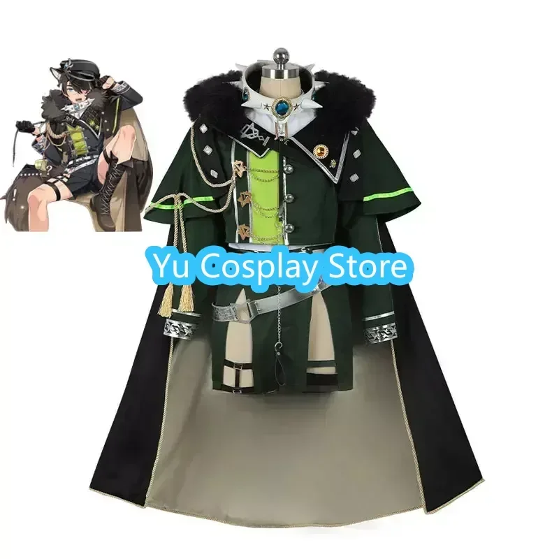 

Garu Cosplay Costume Game Nu: Carnival Cosplay Fancy Party Suit With Hat Halloween Carnival Uniforms Anime Clothing Custom Made
