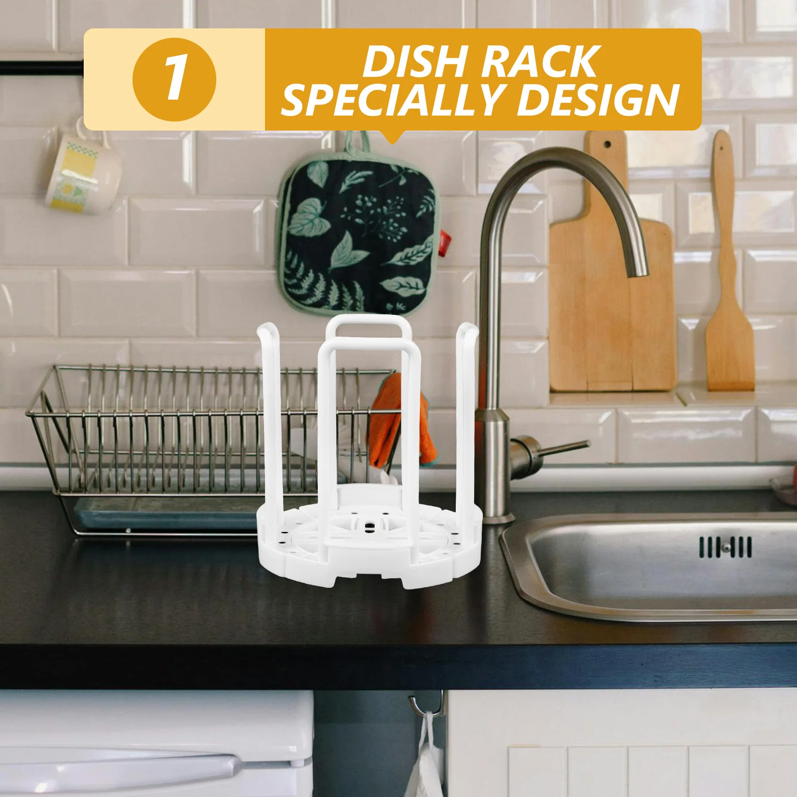 

Bowl Storage Organizer Retractable Kitchen Plastic Dish Rack Cup Mug Plate Drying Rack Stable Holder White Kitchen Bowls Holder