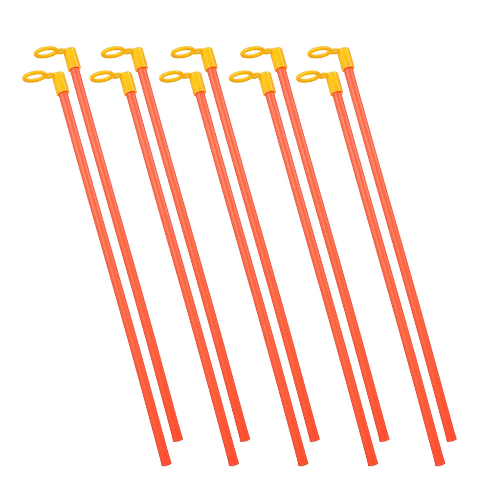 

20 pcs Handheld Lantern Stick Portable Diy Lantern Handle For Mid-Autumn Halloween Festival Party Decoration Led Electronic