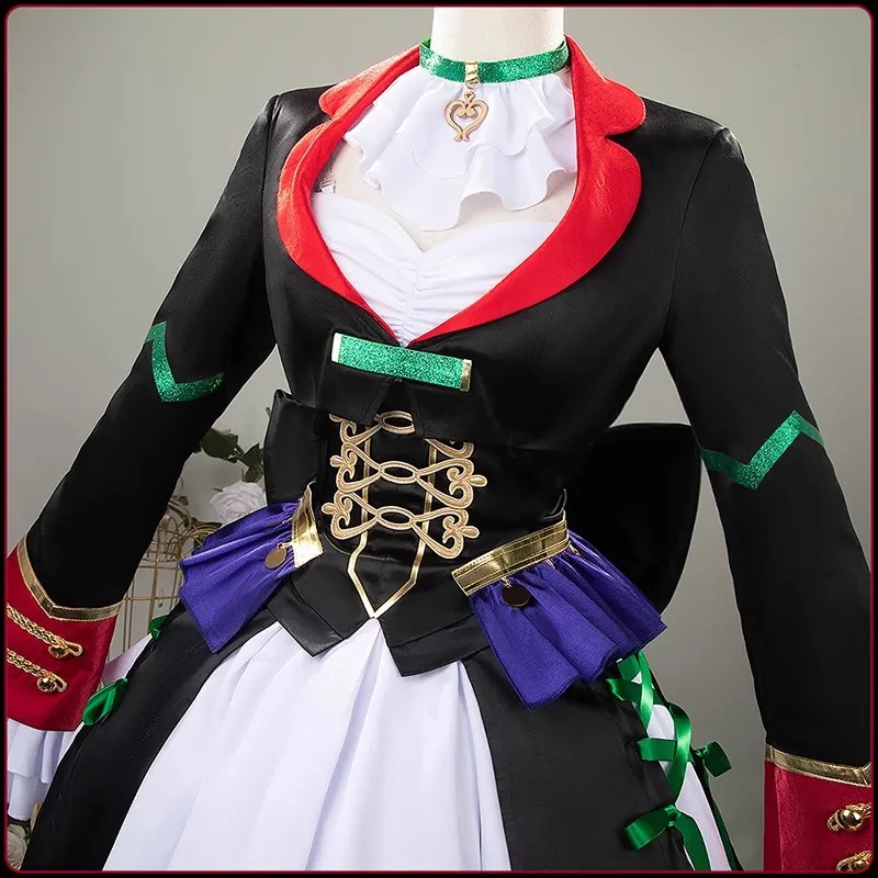 لعبة جميلة ديربي تحبك فقط أزياء تنكرية للهالوين وعيد الميلاد ولعب الأدوار والحفلات الهزلية مقاس S-4XL مقاس كبير