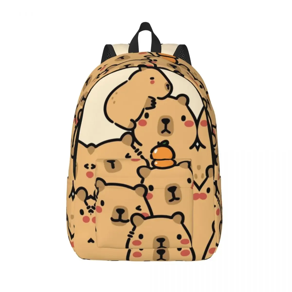 

Capybara Printed Lightweight Casual Schoolbag For School, Outdoor, Shopping