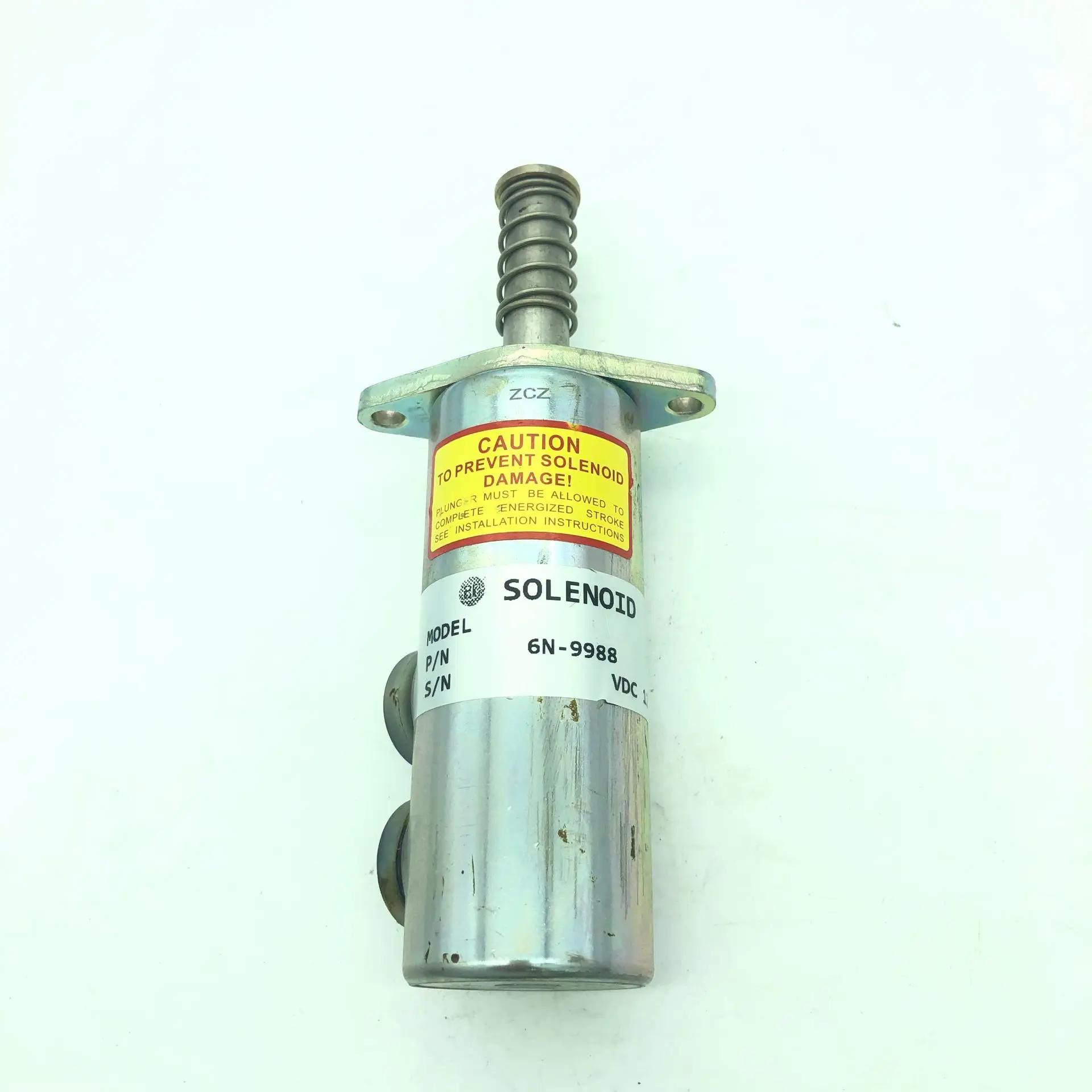 

For Caterpillar excavator for CAT 320B 330B accessory 12V 6N-9988 flameout solenoid valve engine shutoff valve