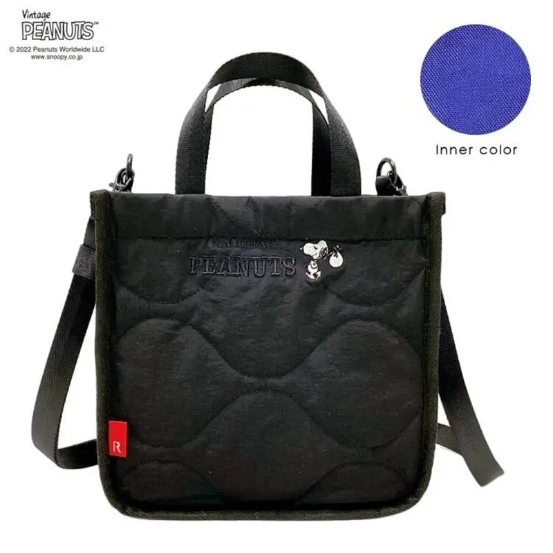 숄더백 크로스 바디 백 스누피 메신저 백 새로운 소년 소녀 패션 만화 귀여운 핸드백
