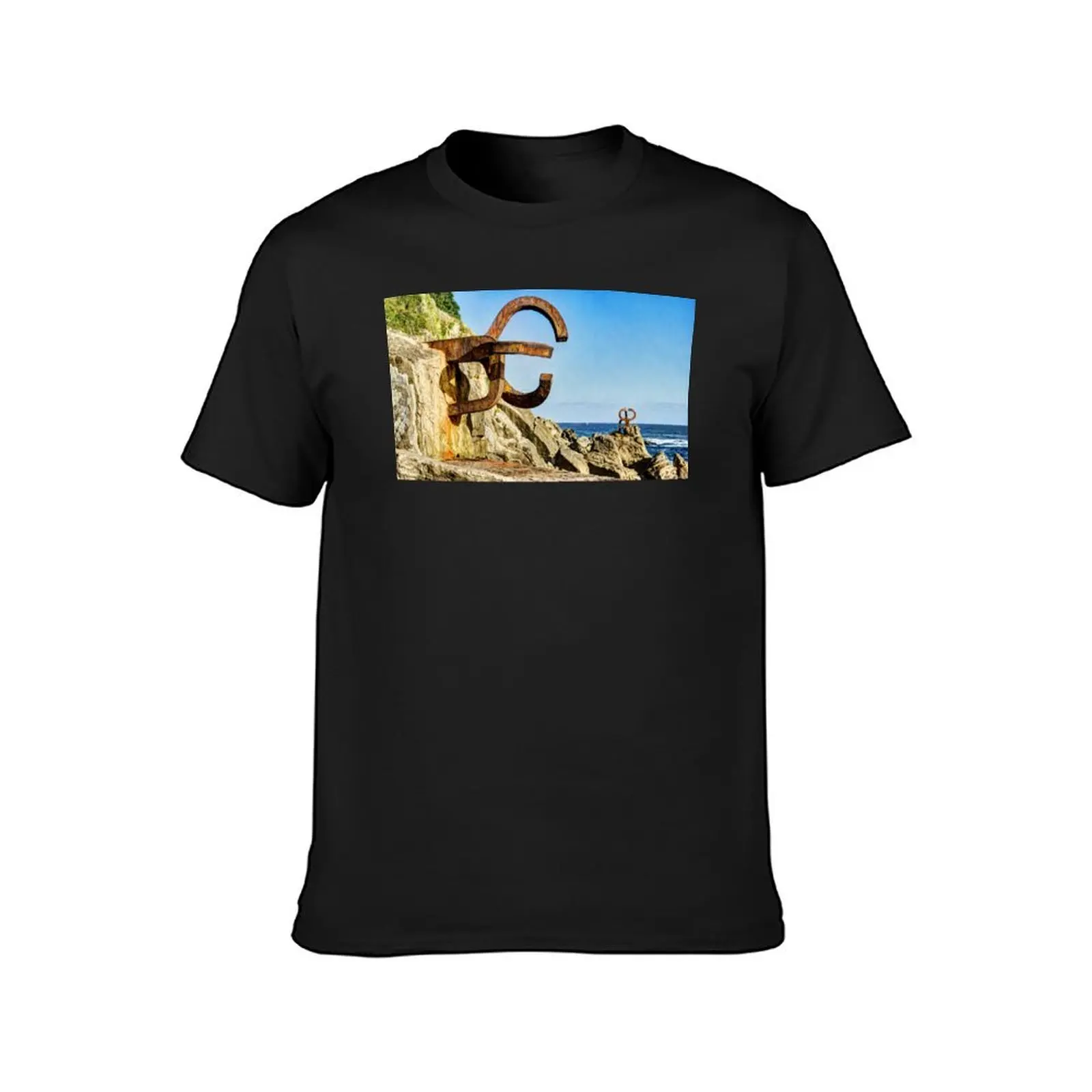 Comb of the Wind by Chillida 02 T-Shirt Blouse sports fans Short sleeve tee men workout shirt