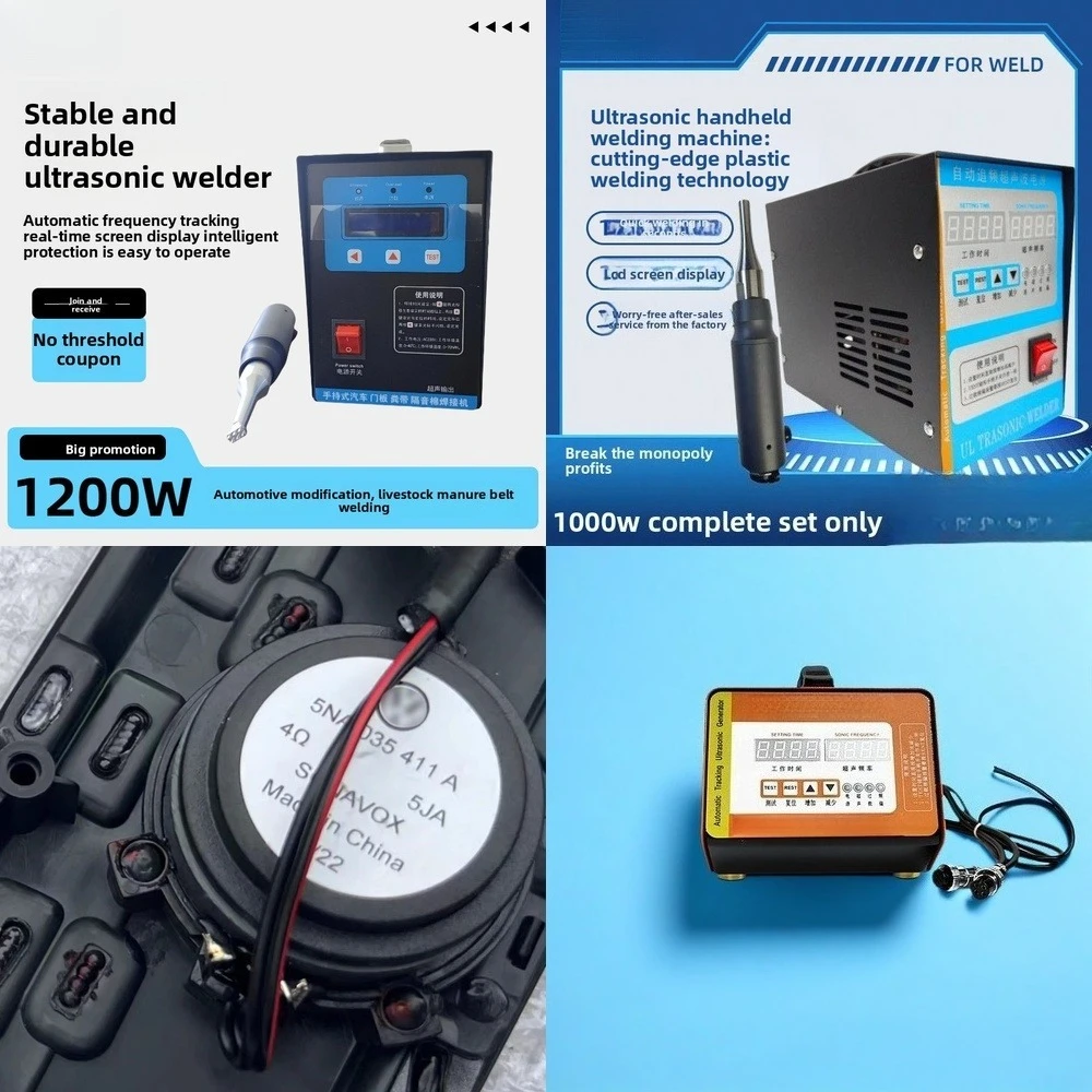 2026 Nouvelle machine à souder ultrasonique portable pour le soudage par points de plastique non tissé PP