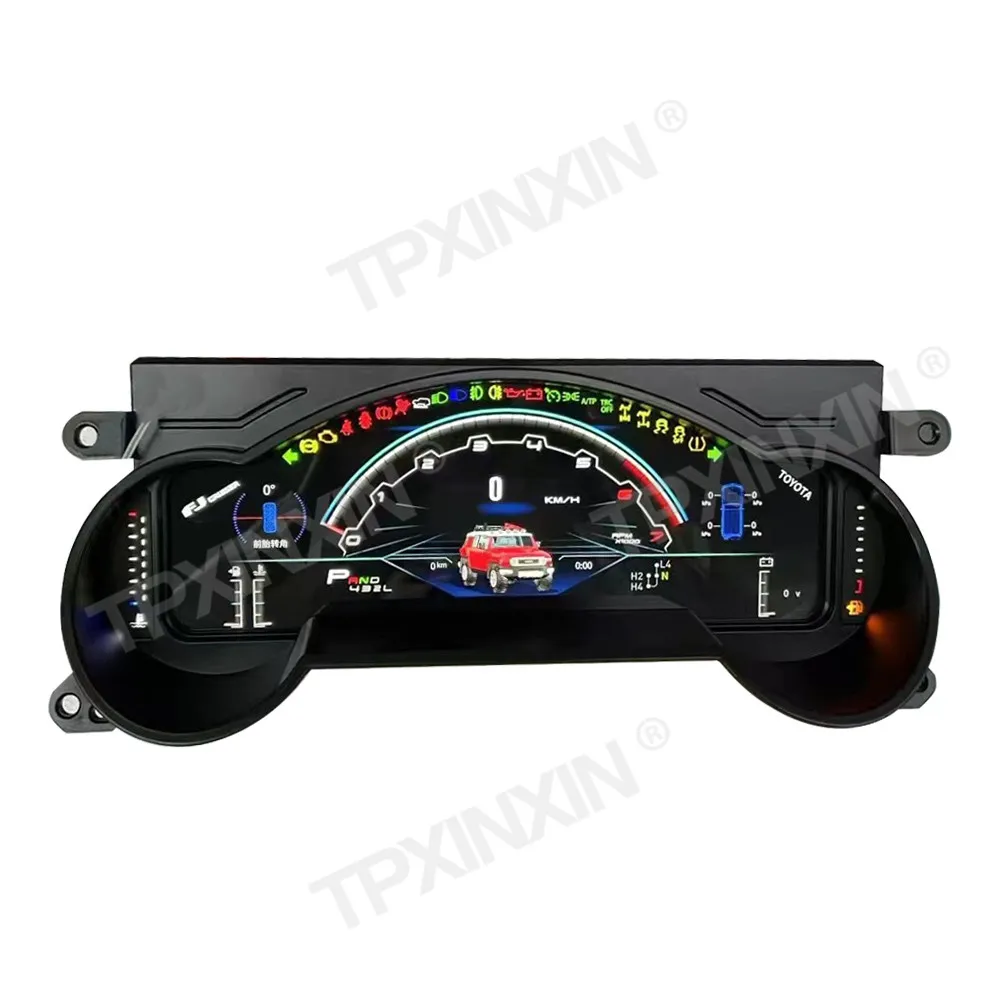 New Instrument For Toyota FJ cruiser 2007-2022 Digital Dashboard Cluster, Cockpit LCD Speedmeters screen upgrade