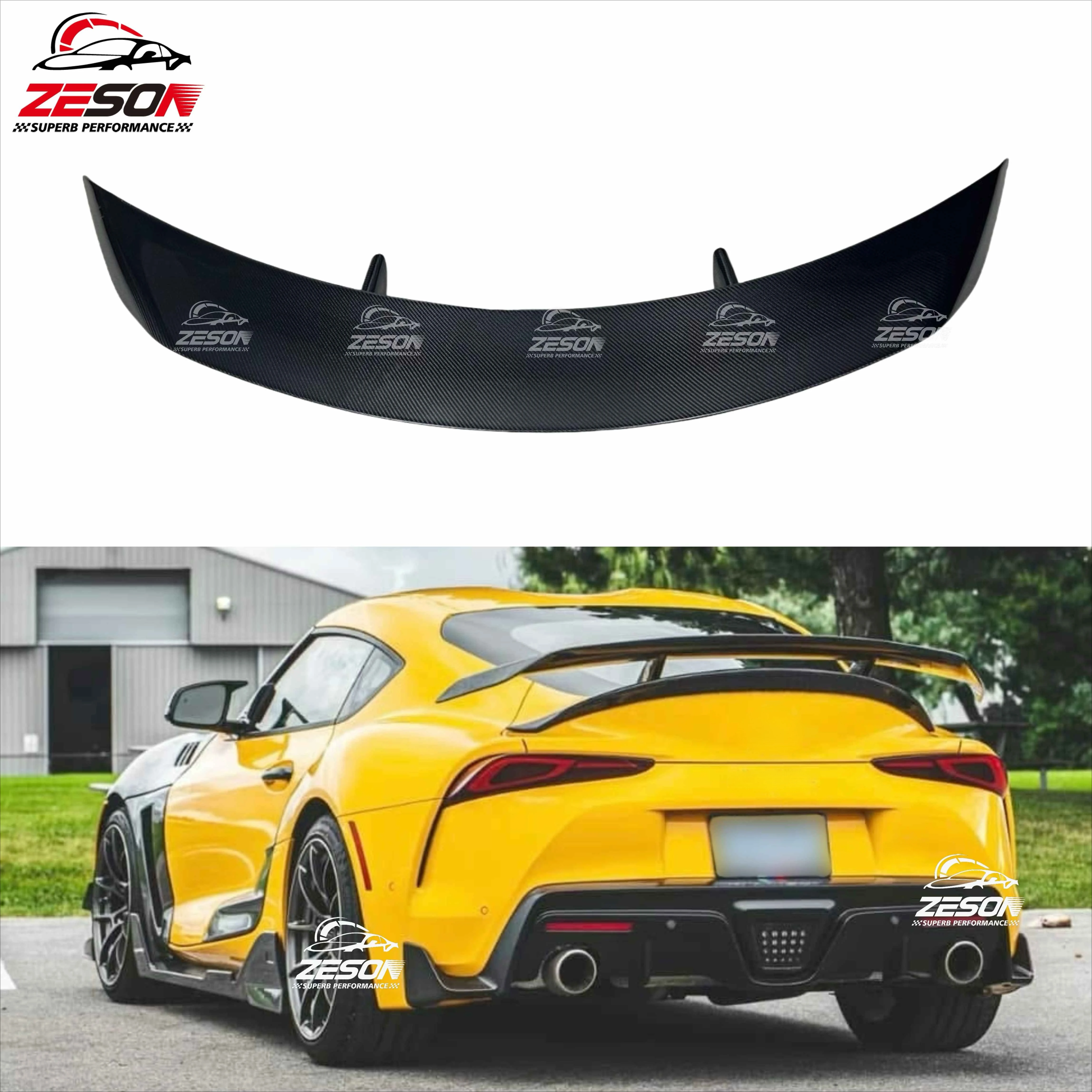 

Carbon Fiber AG Style Rear Wing for Supra GR A90 MK5 Carbon Fiber Rear Spoiler Trunk Lip Splitter