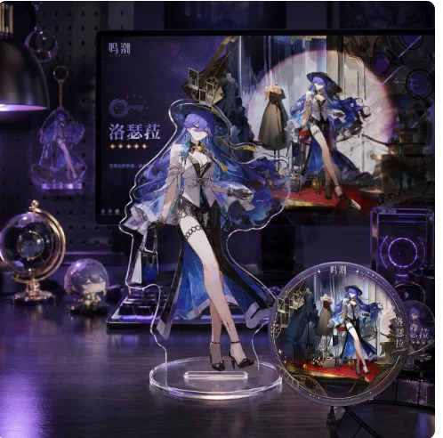 Japanese Anime Wuthering Waves Acrylic Stand Figure Model Plate Cosplay Collection Desktop Decor Gifts XYZ