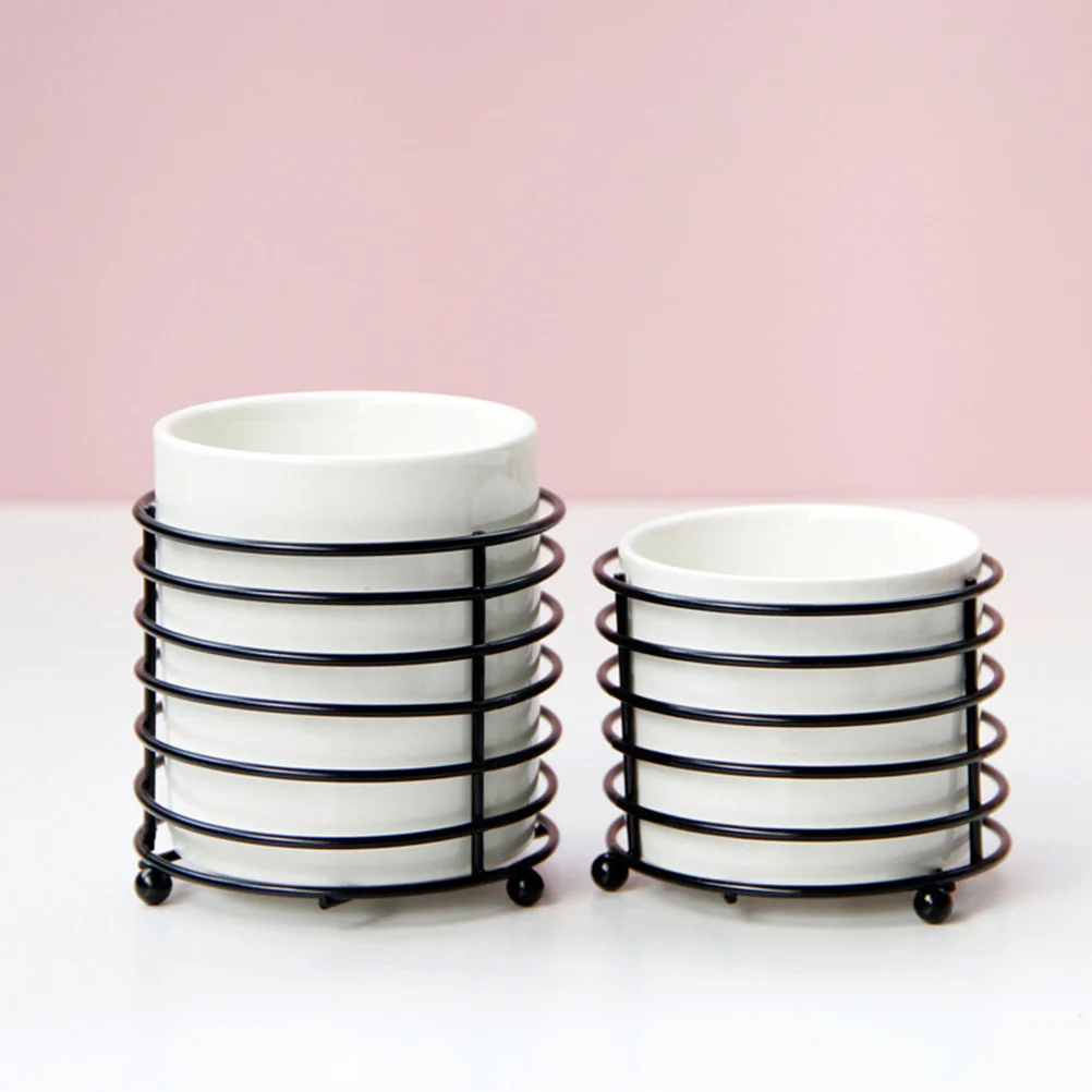 

Ceramic Pen Holder Desktop Storage Box For Makeup Brushes Stationery Organizer Office Desk Accessory Pencil Cup Sundries