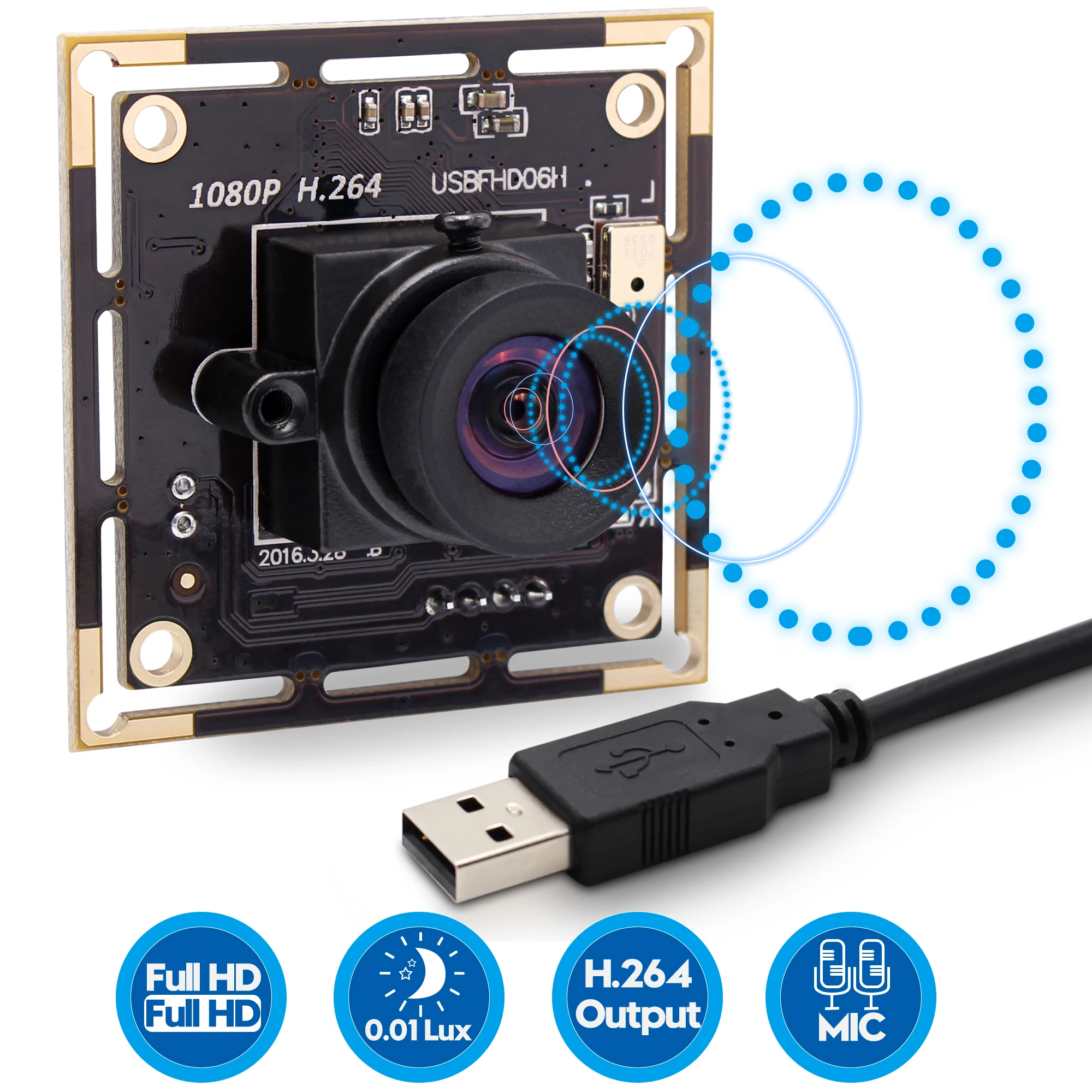 ELP 1080p USB-Kamera im Test: Hochwertige HD-Videoqualität für Remote-Arbeit, Streaming und Überwachung