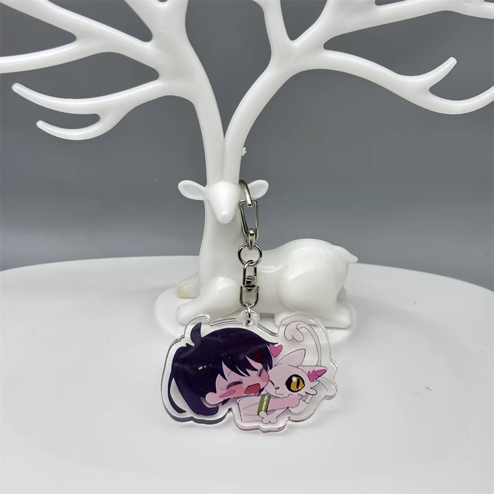 6CM Anime Lingya Journey Acrylic Keychain Model Cosplay Charm Characters Ornament Accessories Goods Collection Gifts