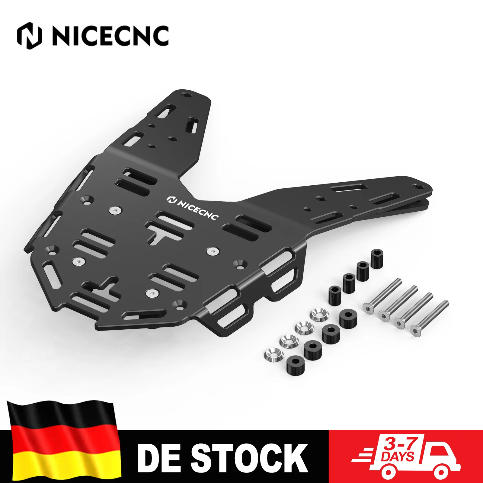 NICECNC Gepäckträger für KTM 690 Enduro R 2023 2022 2021 2020 2019 Motorrad Heckgepäckträger Lastenträger