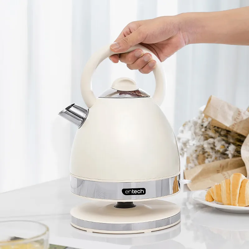 Stylish and Efficient Electric Kettle with Auto Shut-off and Anti-scald Handle 220V