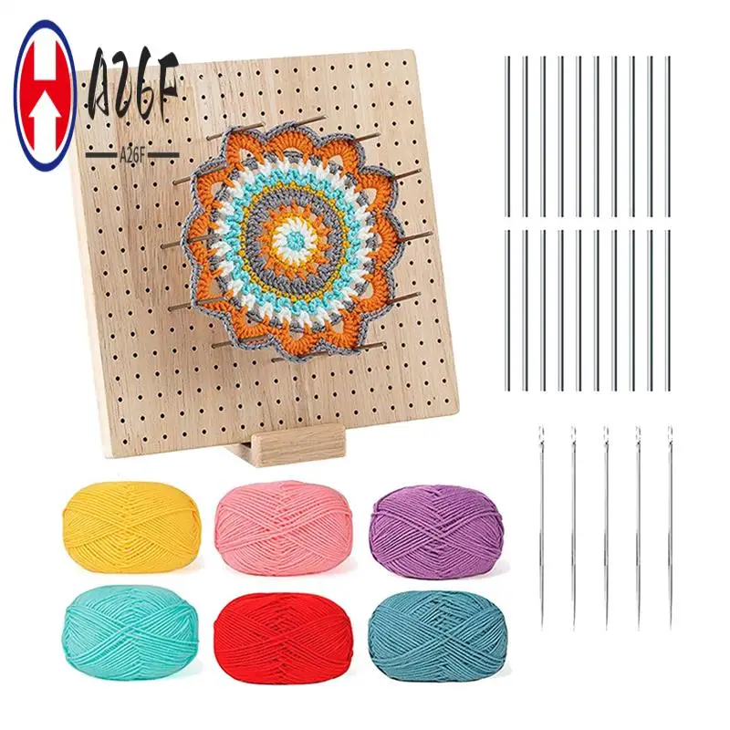 

A26F-Crochet Blocking Board With Pins ,Blocking Mats For Knitting Crochet Blocking Board For Knitting Crochet And Granny