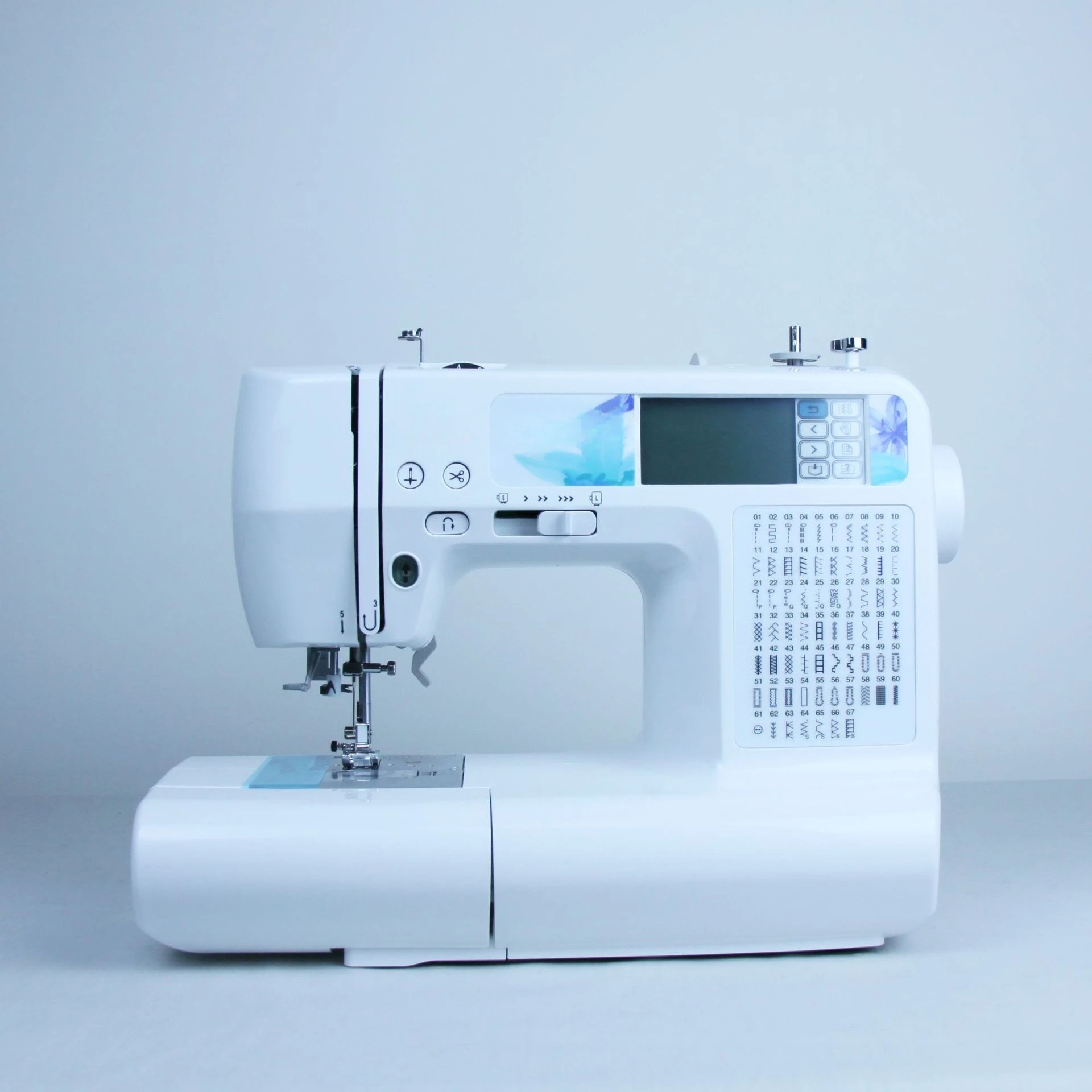 Multifunctional computer embroidery machine Computer sewing and embroidery all-in-one machine Embroidery machine home