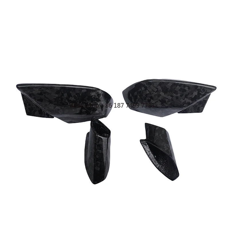 

Dry Carbon Fiber Forged Pattern Rearview Mirror for . Aventador LP700 LP720 Exterior Mirror Cover