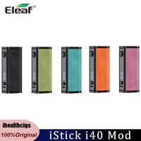 Original Eleaf iStick i40 Mod 2600mAh Battery 40W Box Vape MOD VV/VW Mode Type-C Charging Electronic Cigarette Vaporizer