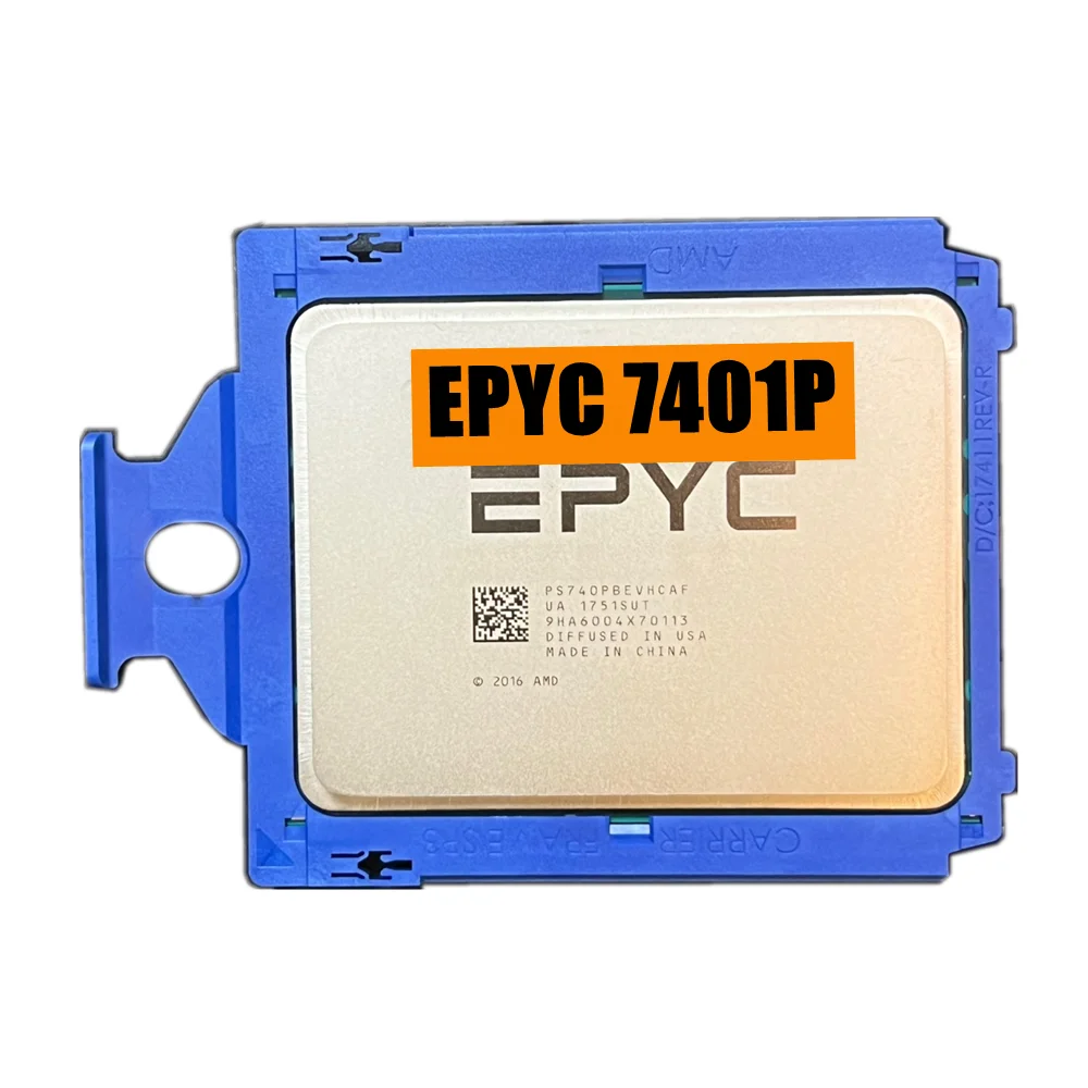 Imagem -01 - Epyc-cpu 7401p 2ghz 64m Cache155 170w Ddr42666 32 Núcleos 64threads Soquete Sp3 Lga4094