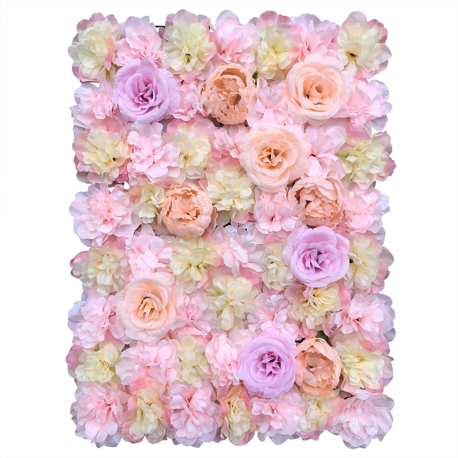 5Pcs Kunstzijde Bloem Muur Panel Bruiloft Fotografie Venue