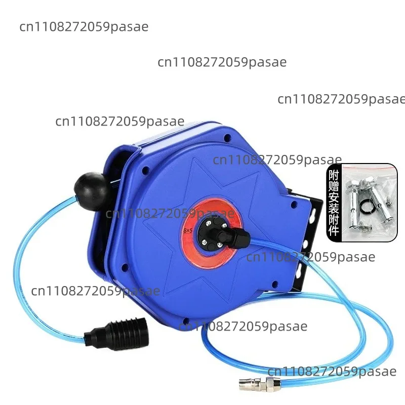 

Автоматическая выдвижная пневматическая катушка для шланга 9M, пневматическая трубка из полиуретана (ПУ) с внешним диаметром 8 мм и внутренним диаметром 5 мм, телескопический барабан для шланга PU8*5