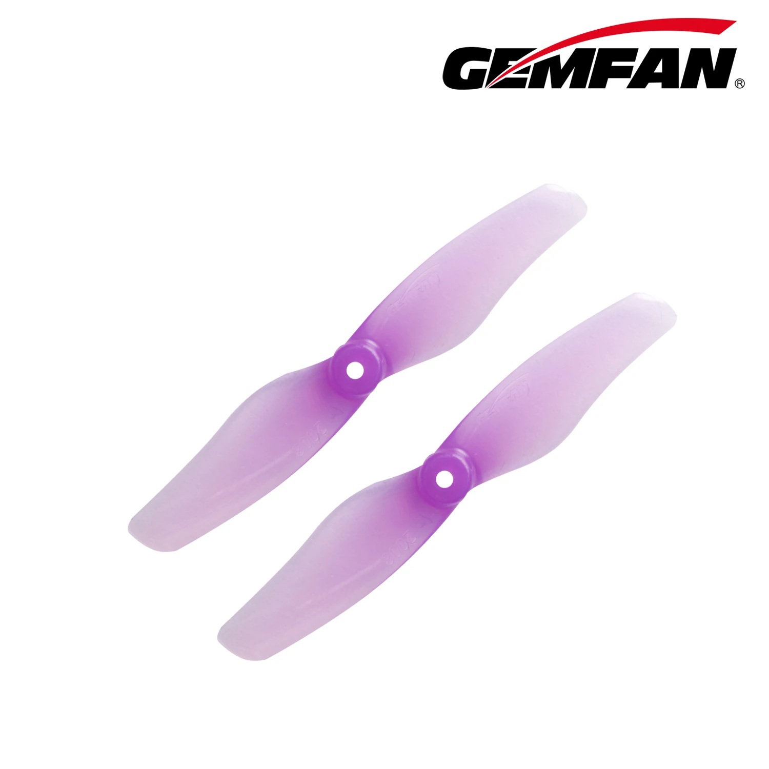 Gemfan Hurricane 2008-2 1.5mm Mount 2in PC Propeller for Mini Multirotor 2-Blade Micro Whoop FPV Freestyle Drone 12Pair/24PCS