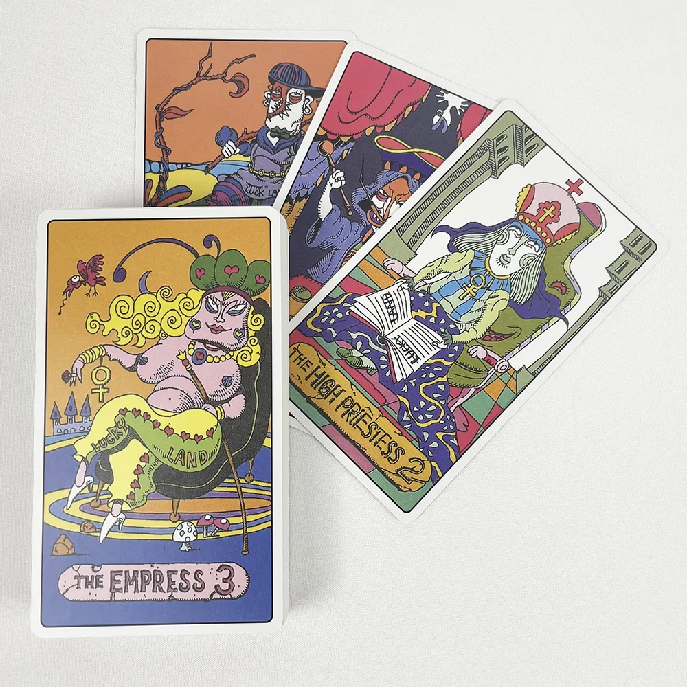 JoJo\'s Bizarre Adventure STARDUST CRUSADERS Jojo Tarot Cards 22 REGULAR & FAN ART Grand Akana & 9 Royal Gods Cosplay 53pcs Gift