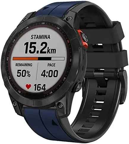 22 26mm Strap for Garmin Fenix 6X Pro/7X/5X/Descent MK1 Silicone Watchband for Fenix 7/6/Tactix7/Forerunner 955/945 Bracelet