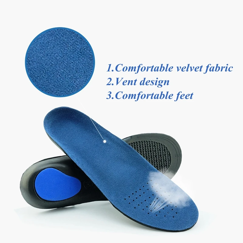 

Sports Orthopedic Insole Flat Foot Orthopedic Arch Support Insoles Men and Women Shoe Pad Insert Sneaker Cushion Sole