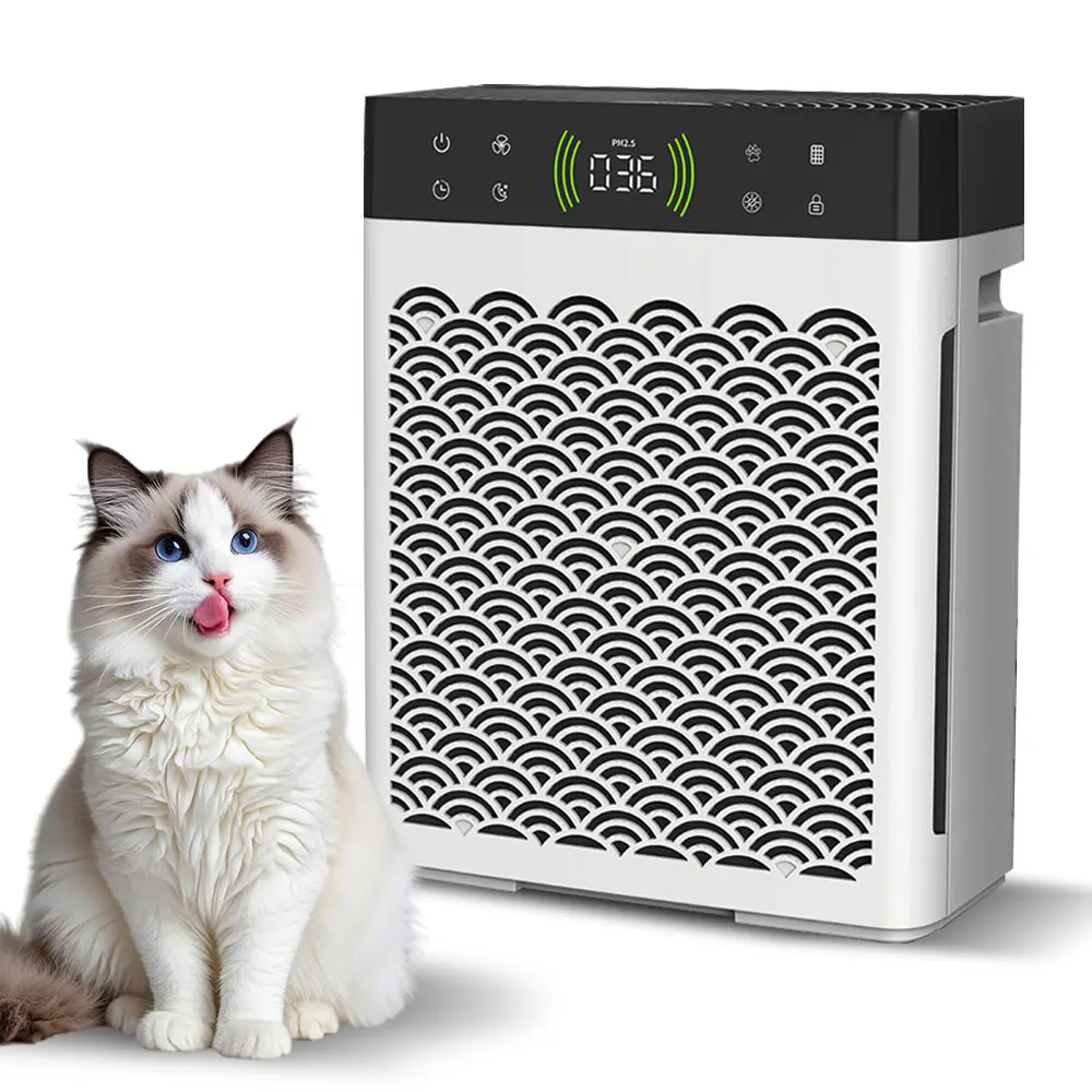 

Air Purifiers for Home Larger Room Coverage with Air Quality Sensors Auto Mode Removing Odor Dust Smoke Pet Dander