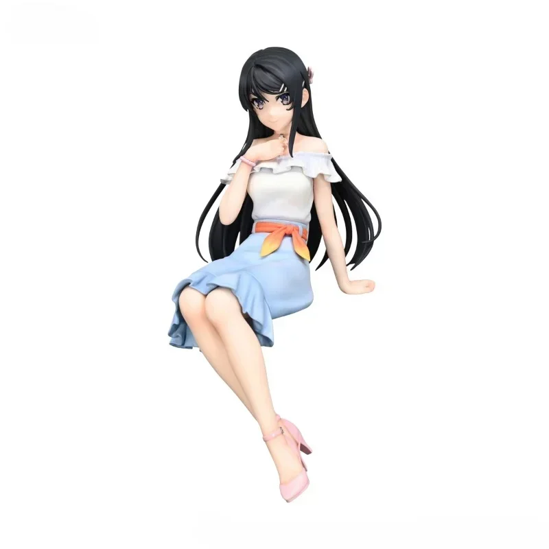 

2024 Rascal Does Not Dream of Bunny Girl Senpai Sakurajima Mai summer clothing PVC Figure Model Toys Figure Collection Doll Gift