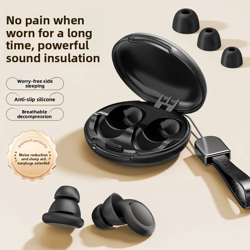 

Anti-noise earplugs for sleep, silicone earplugs, waterproof soft ear protection, anti-noise and soundproof earplugs