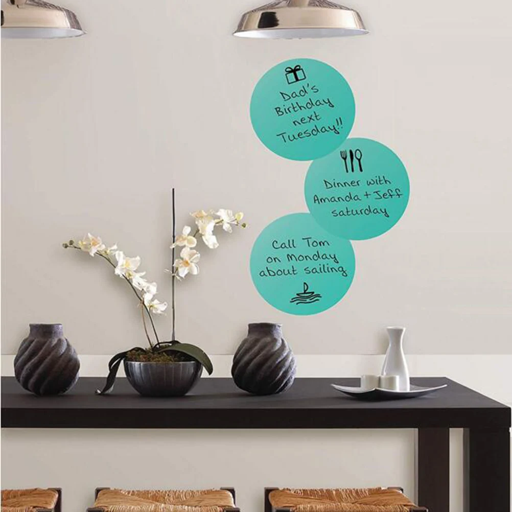 

Wall Sticker Self-adhesive Message Board Label Round Stickers Strips Dots Circular