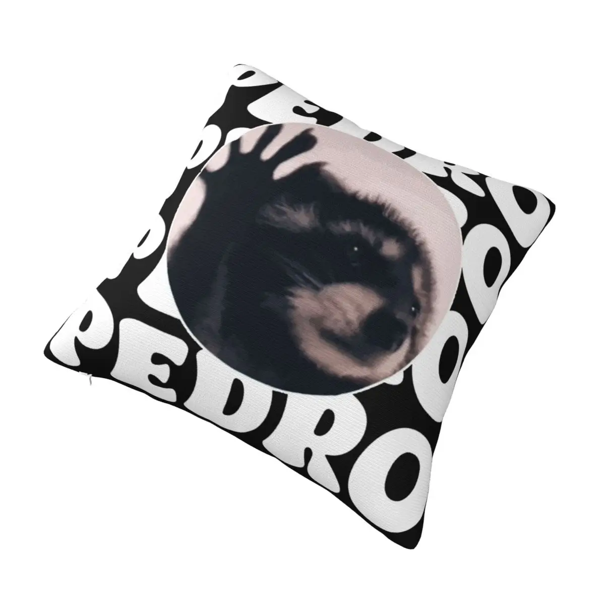 Pedro Raccoon Dancing Popular Pillowcases Printed Cushion Cover Decoration Raccoon Meme Throw Pillow Case Cover Home Multi-Size