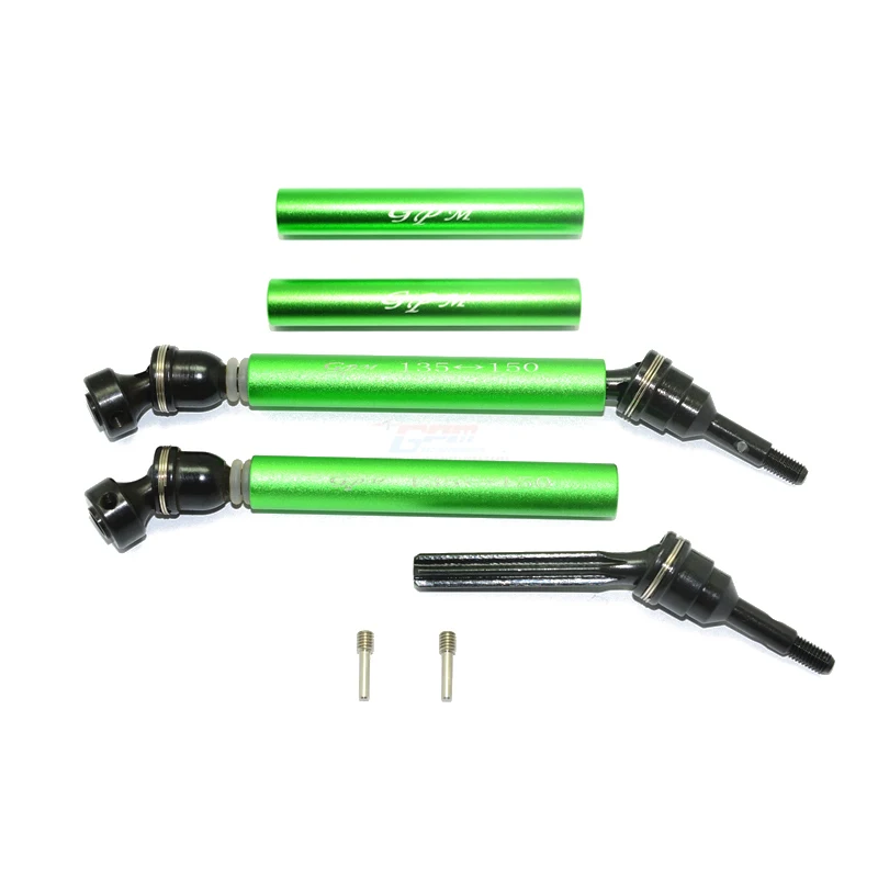 GPM for 1/10 SUMMIT 56076-4 E-REVO 56087-1 ERVO 3.3 53097-3  Metal front/rear universal joint Drive shafts 5650R