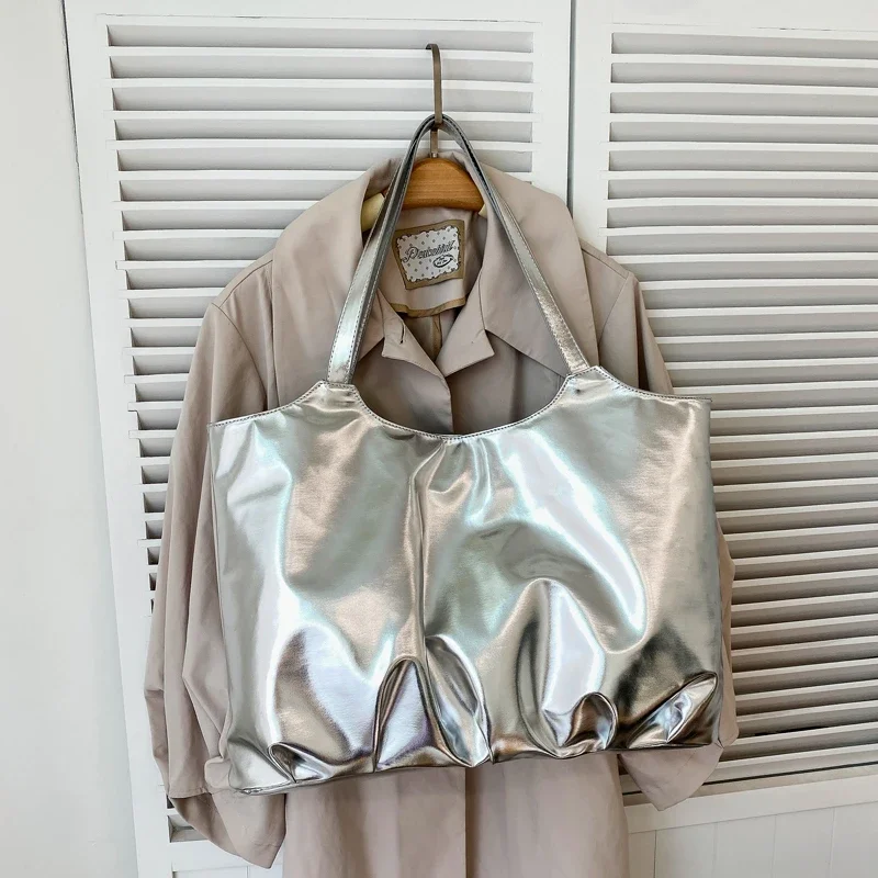 

Fashion PU Solid Women's Shoulder Bag 2026 New Hot Selling Casual Classic Women's Bag Large Capacity Tote Bag Bolso De Mujer