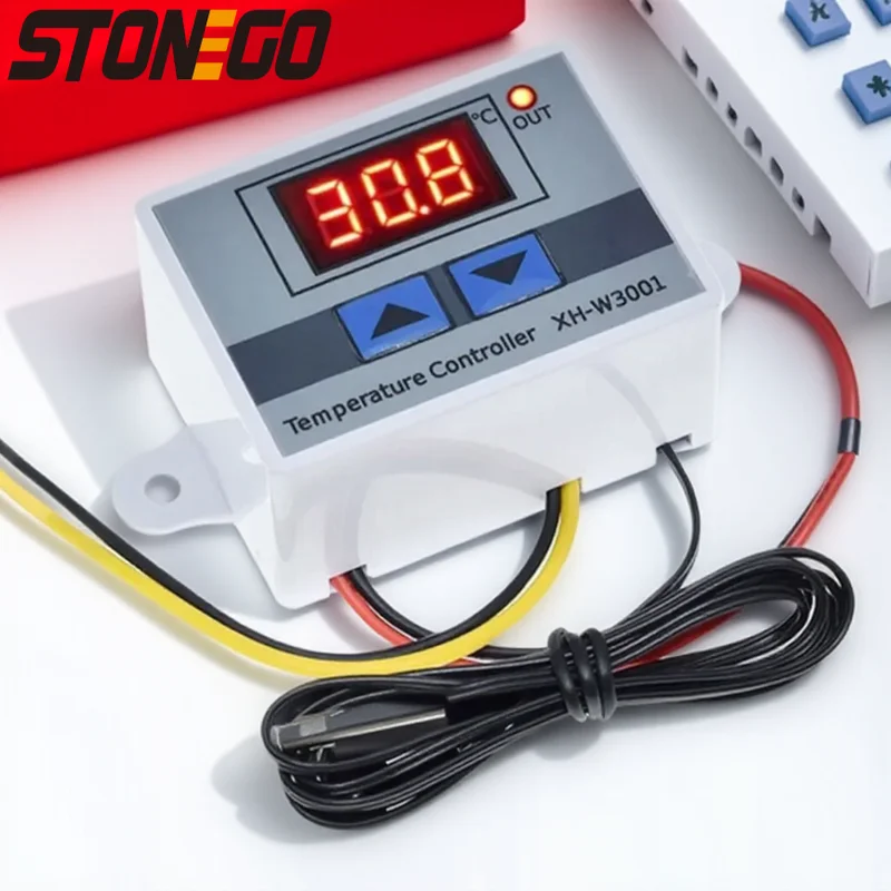 Digital Temperature Controller Thermostat Switch Thermometer 12/24/220V Microcomputer Thermoregulator Home Automation System