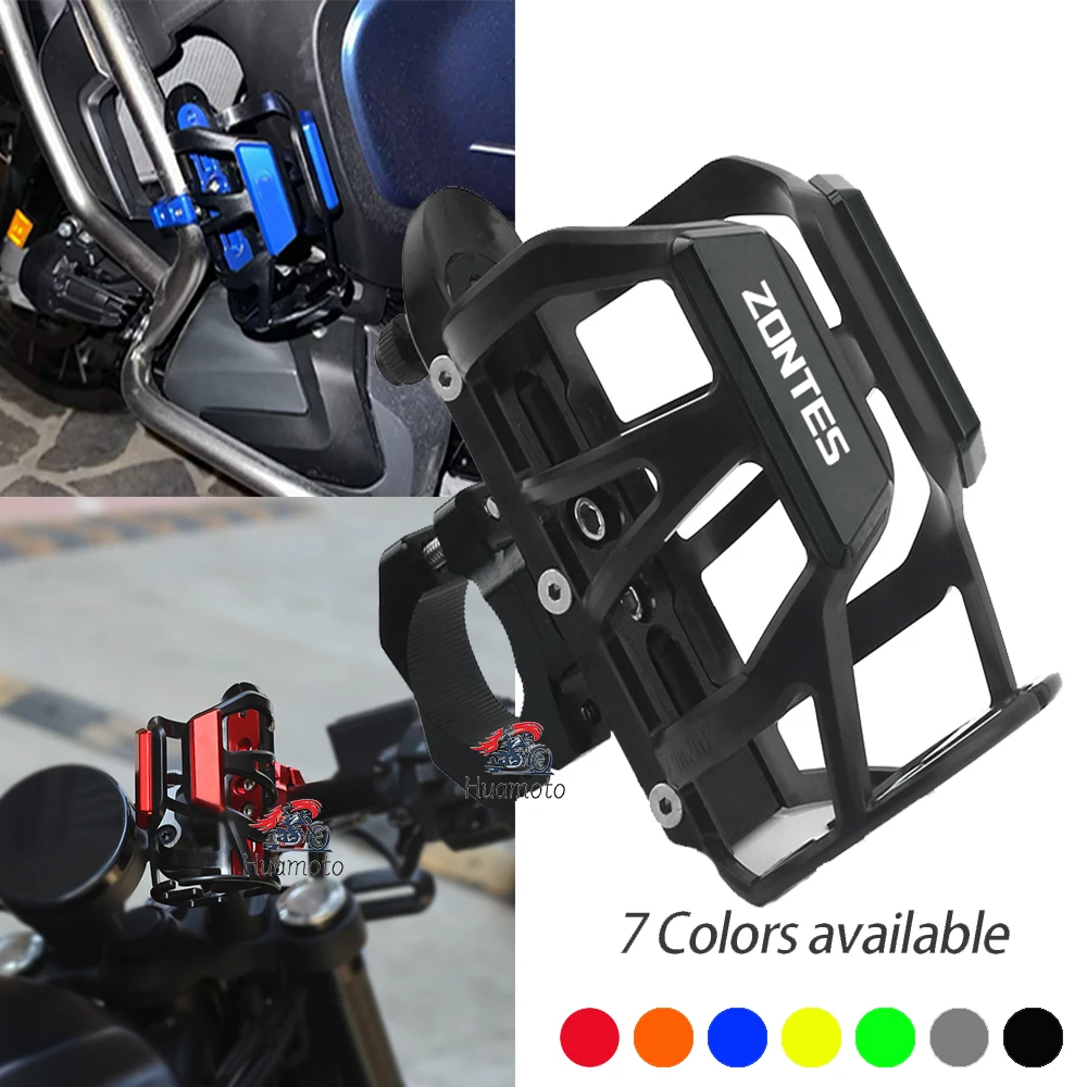 

For Zontes T310 ZT310T U1 125 U125 ZT125 G1 G2 125X R310 CNC Motorcycle Accessories Beverage Water Bottle Drink Cup Holder