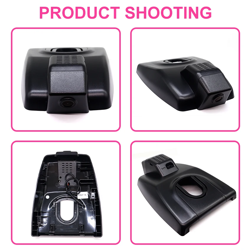 Plug and play WIfi Car DVR For Toyota RAV4 XA40 XA50 2019 2020 2021 2022 2023 2024 2025 2026 Dual Lens With &APP Contro Dashcam