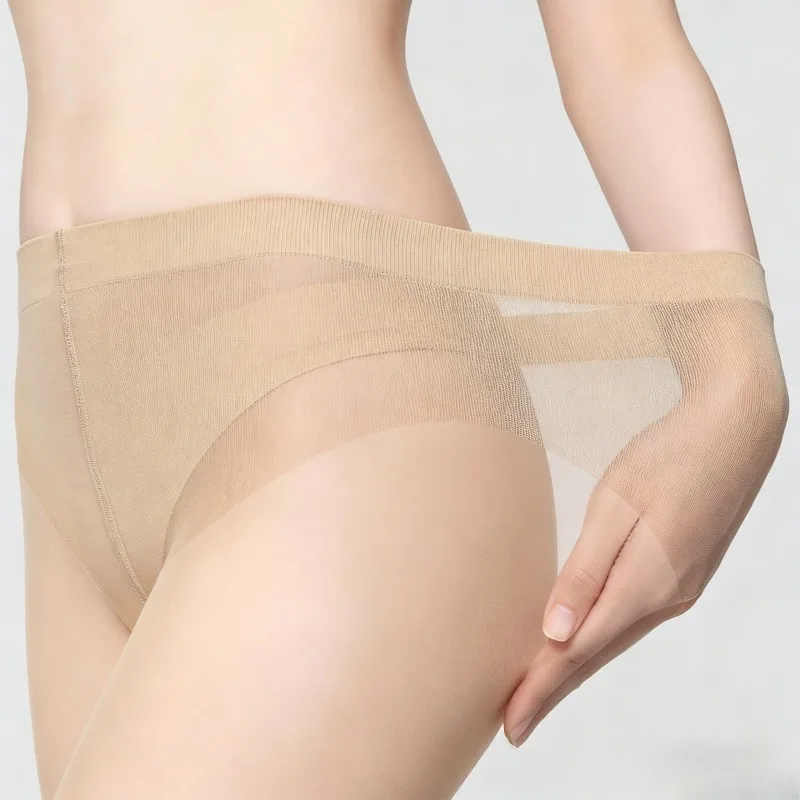 Sexy Nude 0D Ultra Sheer Sunscreen Anti-Catch Pantyhose Tights Women Summer Skin Beauty Anti-Run Leggings Thigh High Stockings