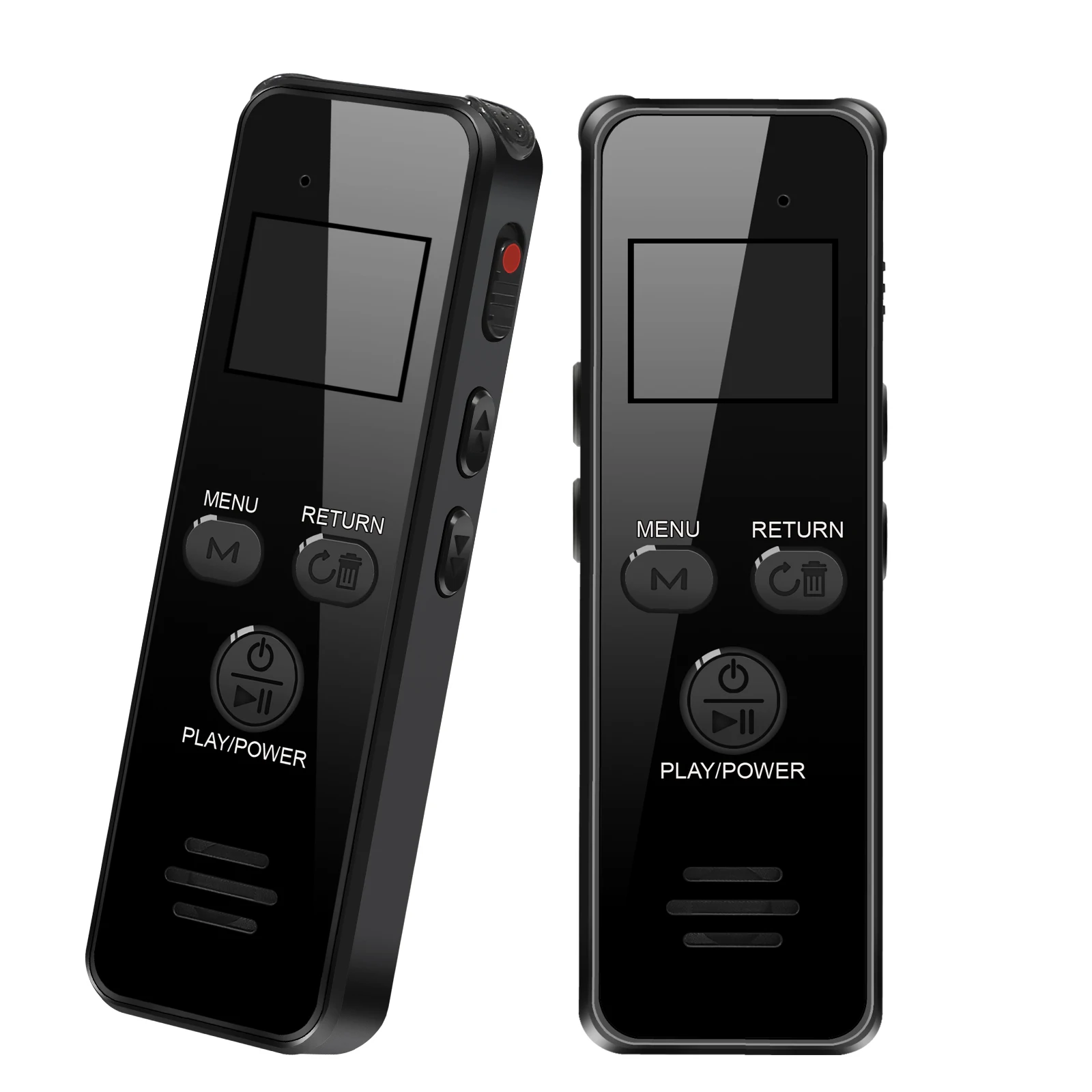 Telele V59 Digital Voice Recorder for Lectures Meetings Voice Activated Recording Device Dictaphone with WAV MP3 Player