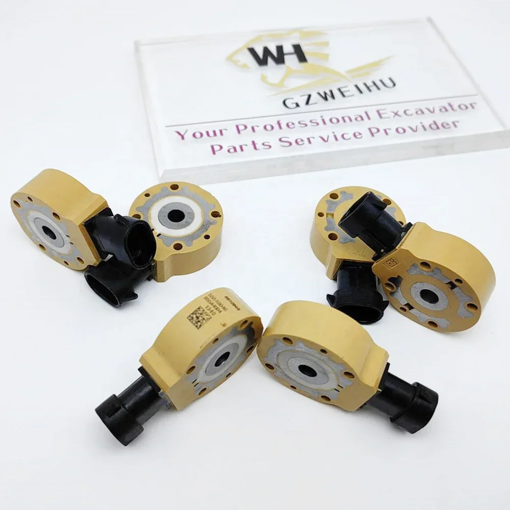 ل كاتربيلر C7 C9 C-9 حاقن الملف اللولبي صمام 2145427 214-5427 جزء المحرك الجديد لصناعات الحفارات