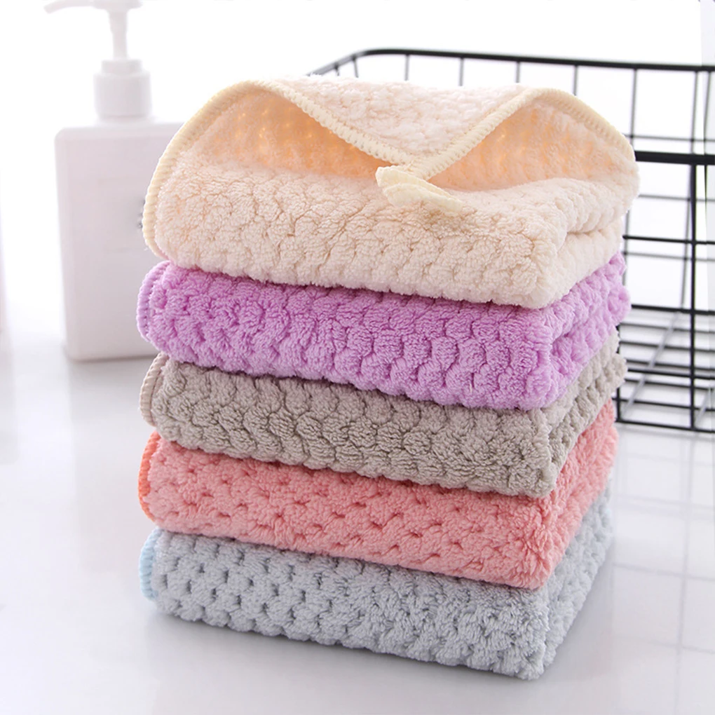 2/3/5 Multifunctional Microfiber Towel Set For Home Cleaning Soft And Absorbent Kitchen Hand Towel