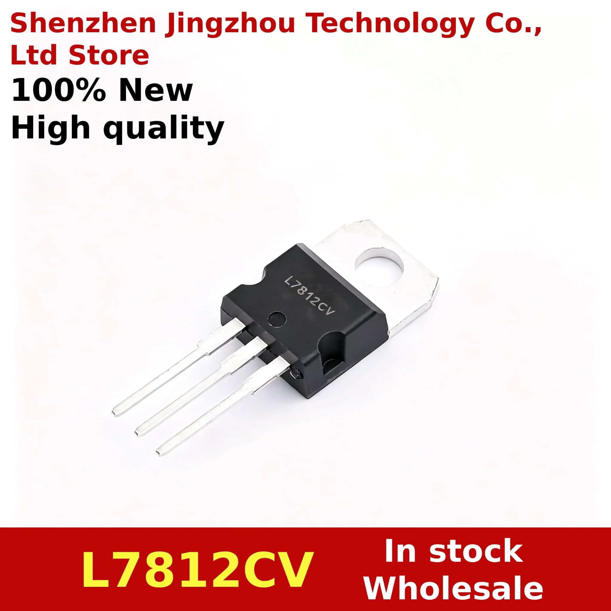 (10PCS) 100% New L7812 TO-220 L7812CV Voltage Regulator 12V 1.5A  LM7812 Chip In Stock