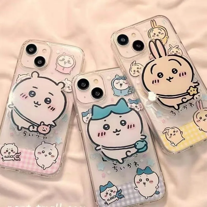 

Чехол для iPhone с аниме-персонажами Чиикава, Хачиваре, Усач — новый стиль, креативный дизайн, милый мультяшный вид, привлекательный внешний вид.