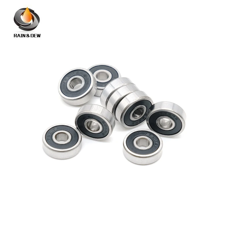 10 قطعة 625RS تحمل ABEC-7 مصغرة مختومة الكرات للطابعة فورون موبيوس ثلاثية الأبعاد 604-609RS 625-629RS 695-699RS 6800-6805RS